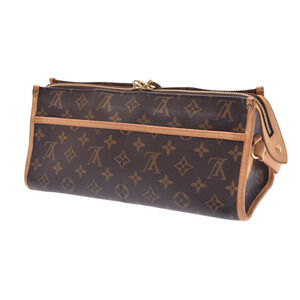 Louis Vuitton Canvas Brown Bag Popincourt Monogram Shoulder
